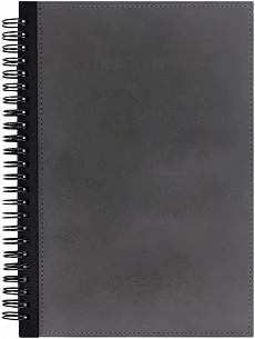 Ежедневник Notera Maxi, недатированный, серый