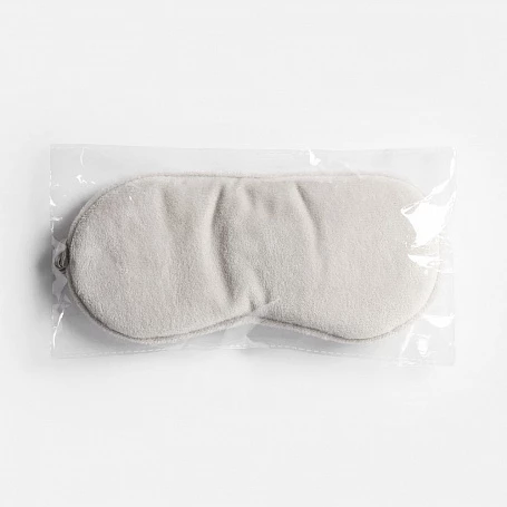 Двухстороняя маска для сна Veluto, серая