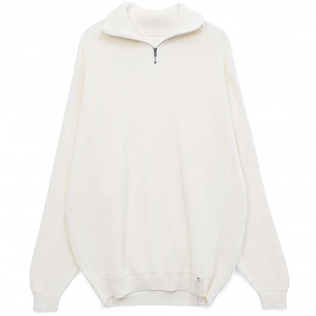 Джемпер Siluetti Birne, молочно-белый