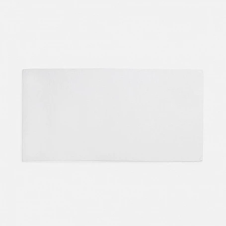 Двустороннее махровое полотенце Nice Print для сублимации, большое, белое