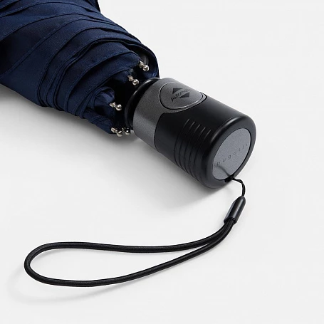 Складной зонт Take It Duo, темно-синий