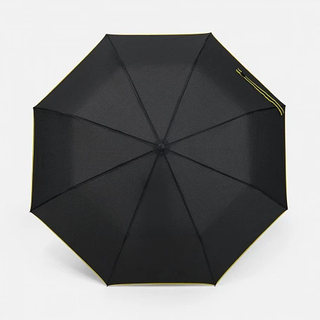 Зонт складной Edgeline, желтый