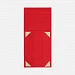 Коробка складная Quadra Fold, красная