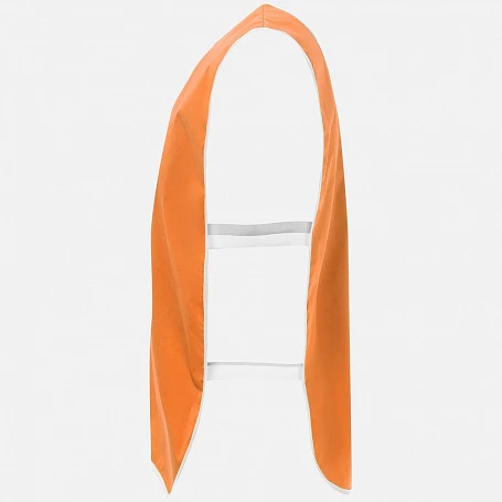 Манишка Member, оранжевая с белым