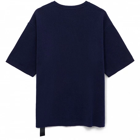 Джемпер с коротким рукавом Siluetti Volumica, темно-синий