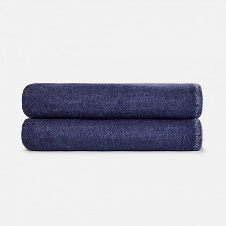 Плед Devika, синий с серым