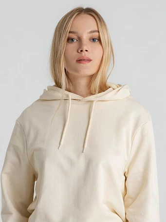 Толстовка с капюшоном унисекс Hoodie, светло-желтая