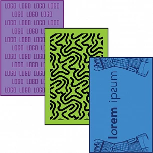 Плед на заказ Pluche Duo, M, акрил