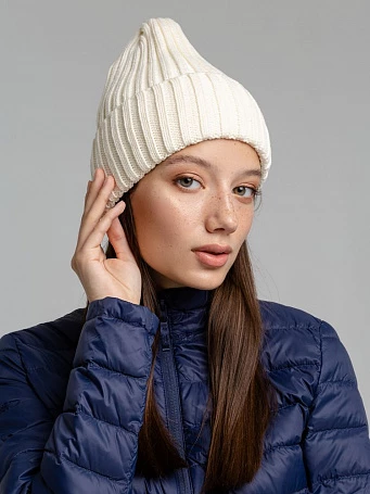 Шапка Norfold, белая (молочная)