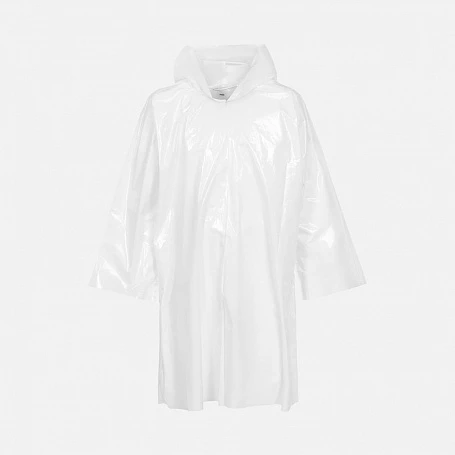 Дождевик-плащ CloudTime с печатью в один цвет на заказ