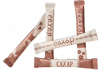 Порционный сахар с логотипом 4г от 30 кг
