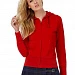 Толстовка женская Hooded Full Zip серый меланж