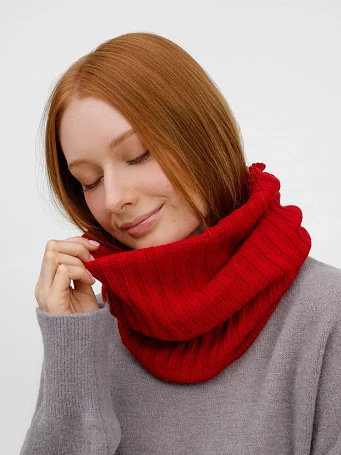 Снуд ComFleece, красный