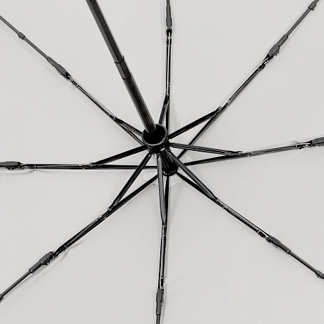 Зонт складной Cloudex, светло-серый