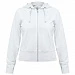 Толстовка женская Hooded Full Zip белая