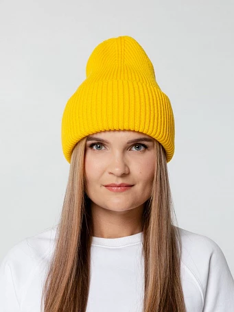 Шапка Flette, желтая