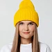 Шапка Flette, желтая