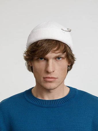 Шапка Pricker, белая
