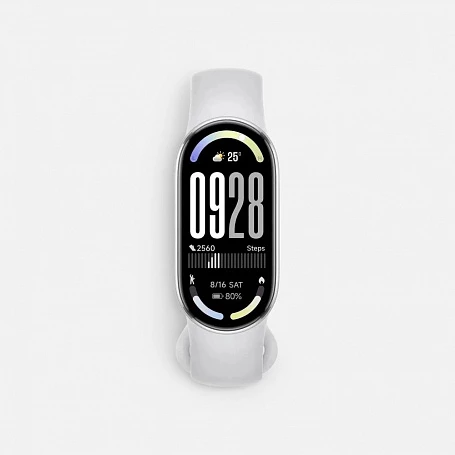 Фитнес-браслет Xiaomi Smart Band 10, серебристый