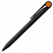 Ручка шариковая Prodir DS1 TMM Dot, черная с оранжевым