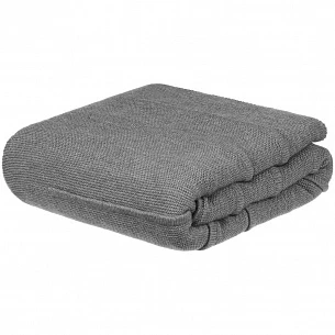 Плед Nessona Alpaca, серый (кварцевый меланж)