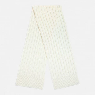 Шарф Bellish, белый (ванильный)