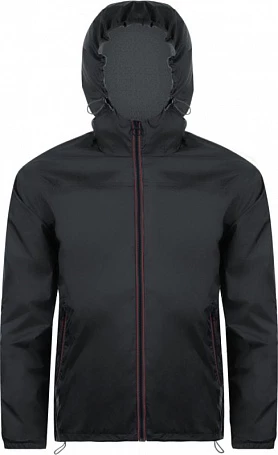 Ветровка Skate, черная с серым
