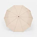Зонт складной Cloudburst в подарочной упаковке, бежевый