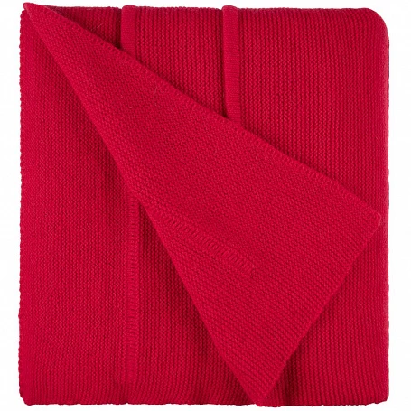 Плед Nessona Alpaca, красный (гвоздика)