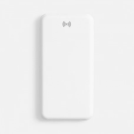 Аккумулятор с беспроводной зарядкой All Day Wireless, 10000 мАч, белый