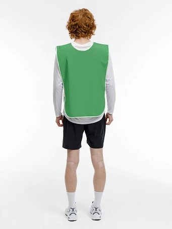 Манишка Member, зеленая с белым