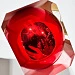 Оформительский шар Finery, 10 см, глянцевый красный