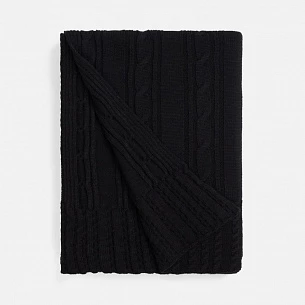 Плед Remitti, черный