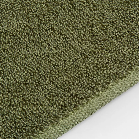 Полотенце махровое Terrychic XL, зеленое