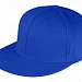 Бейсболка Snapback с прямым козырьком, ярко-синяя