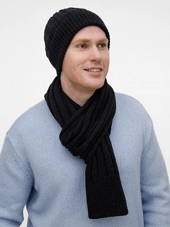 Шарф Bellish, черный