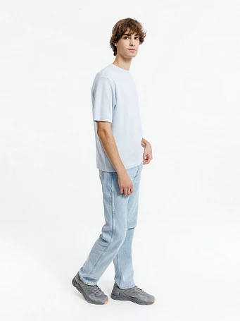 Джемпер с коротким рукавом Siluetti Volumica, светло-голубой