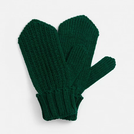 Варежки Nordkyn, темно-зеленые