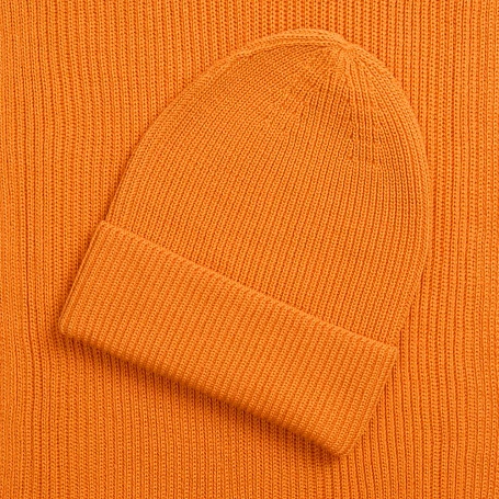 Шарф Nobilis Mono, оранжевый (абрикос)