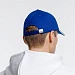 Бейсболка Spiker, ярко-синяя с белым