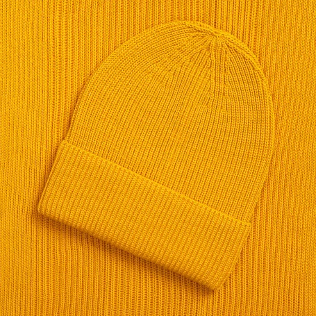 Шарф Nobilis Mono, желтый (медовый)