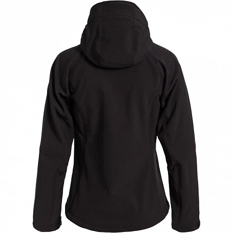 Куртка женская Hooded Softshell черная