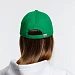 Бейсболка Spiker, зеленая с белым