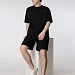 Футболка оверсайз мужская Boxy Men, темно-серая (графит)