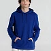 Толстовка с капюшоном унисекс Hoodie, ярко-синяя