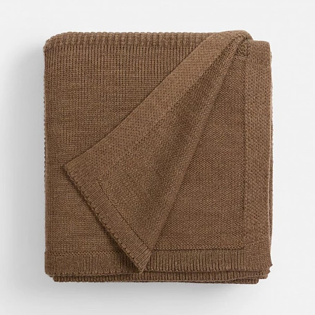 Плед Voyage в кофре, коричневый