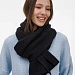 Шарф Nobilis Mono, черный