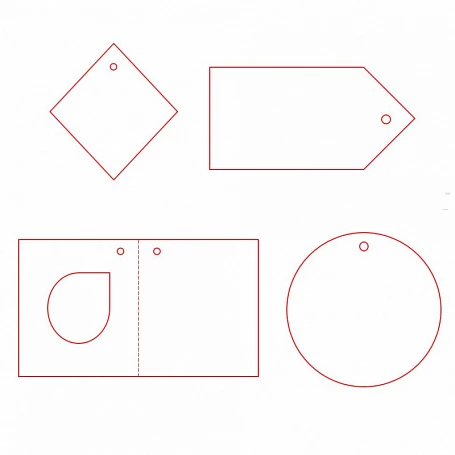 Заготовка из бумаги Paper, M
