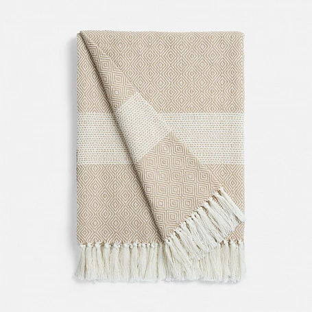 Плед Ladakh, бежевый