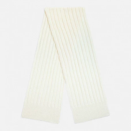 Шарф Bellish, белый (ванильный)